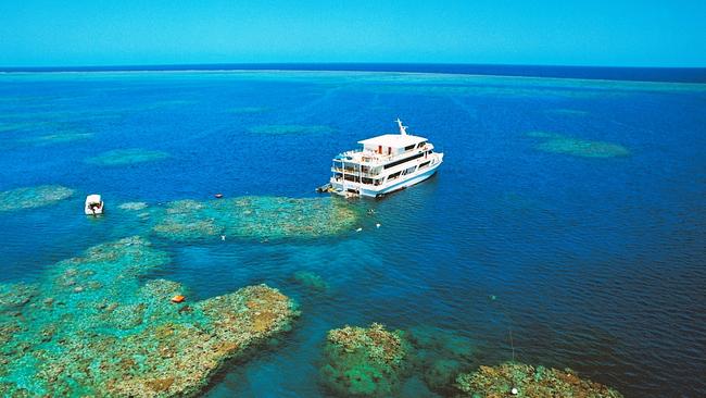 Great Barrier Reef in Queensland. Image Supplied by Coral Expeditions