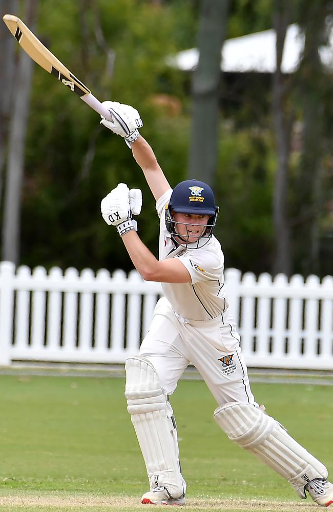 Valley batsman Jack Beath. Picture: John Gass