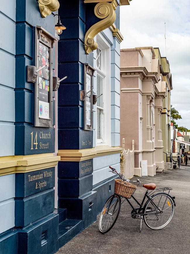 The streets of Stanley. Picture: Supplied.