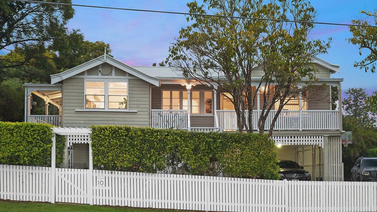 This property at 10 Lance Street, Sherwood, is on the market for offers between $1.8 million and $1.95 million.