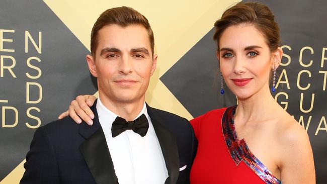 Franco and Brie at the SAG Awards in 2018. Picture: Jean-Baptiste Lacroix/AFP
