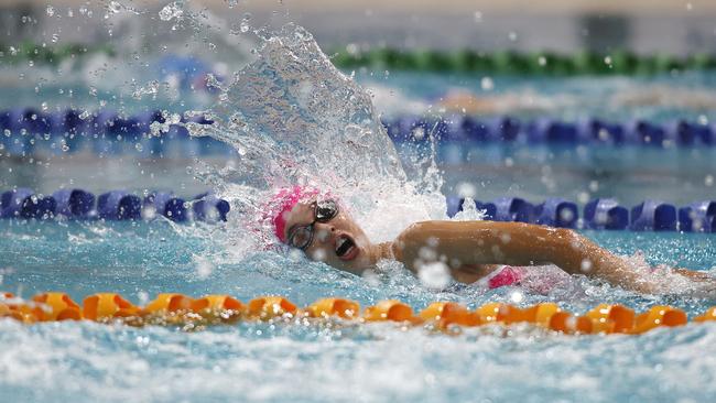 The QGSSA swimming championships at the Sleeman Sports Complex, Brisbane 28th February 2024. (Image/Josh Woning)