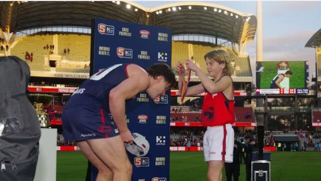 Lowden won a SANFL premiership with Norwood in 2022. Picture: Supplied