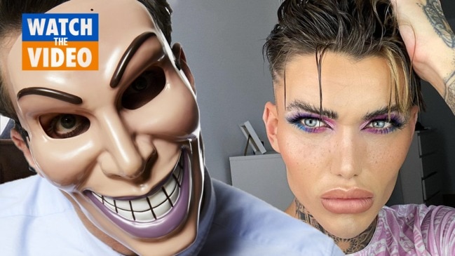 Bloke spends $50k on plastic surgery but gets compared to 'Purge mask' instead