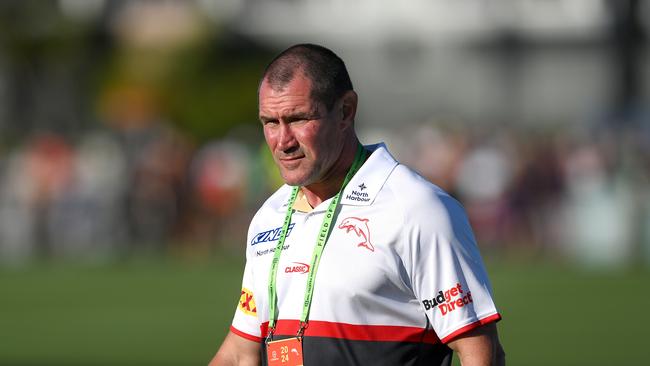 With Kristian Woolf set to take over from Wayne Bennett at the end of the season, his first game in charge of the club could be a Las Vegas extravaganza. Picture: Getty Images