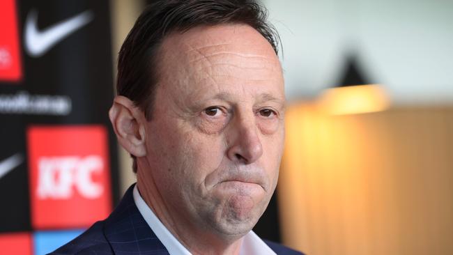 At least two clubs have sounded out Collingwood CEO Mark Anderson. Picture: David Caird