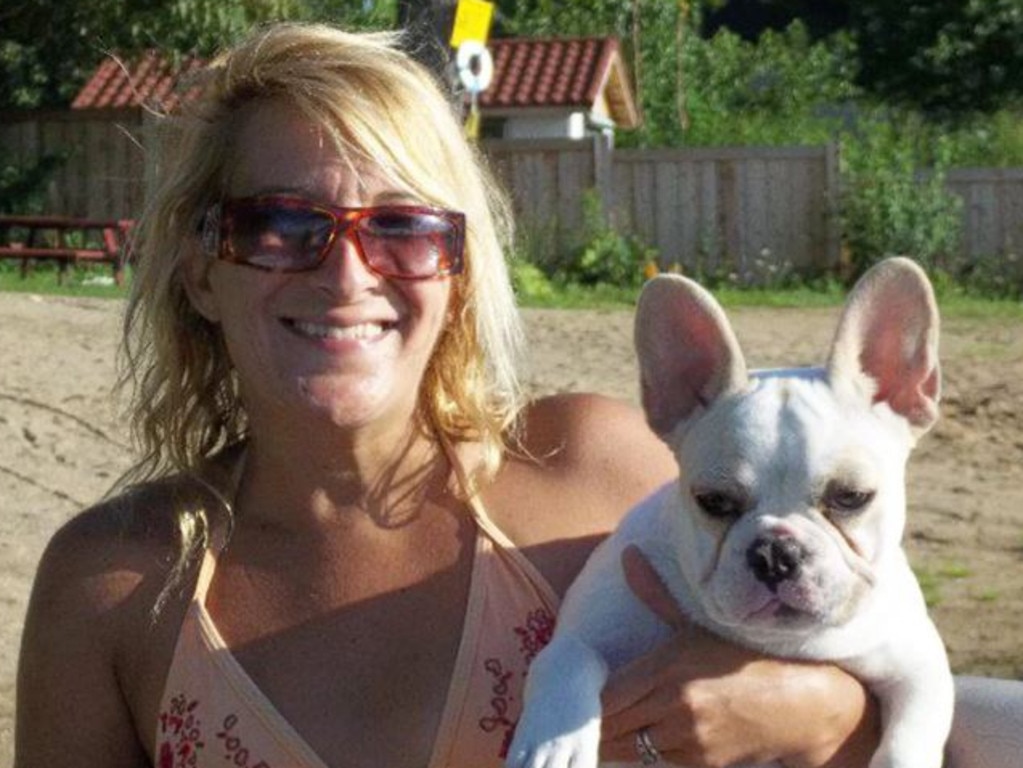 Ms Urso pictured with another of her dogs who is not believed to have been involved in the attack. Picture: Facebook