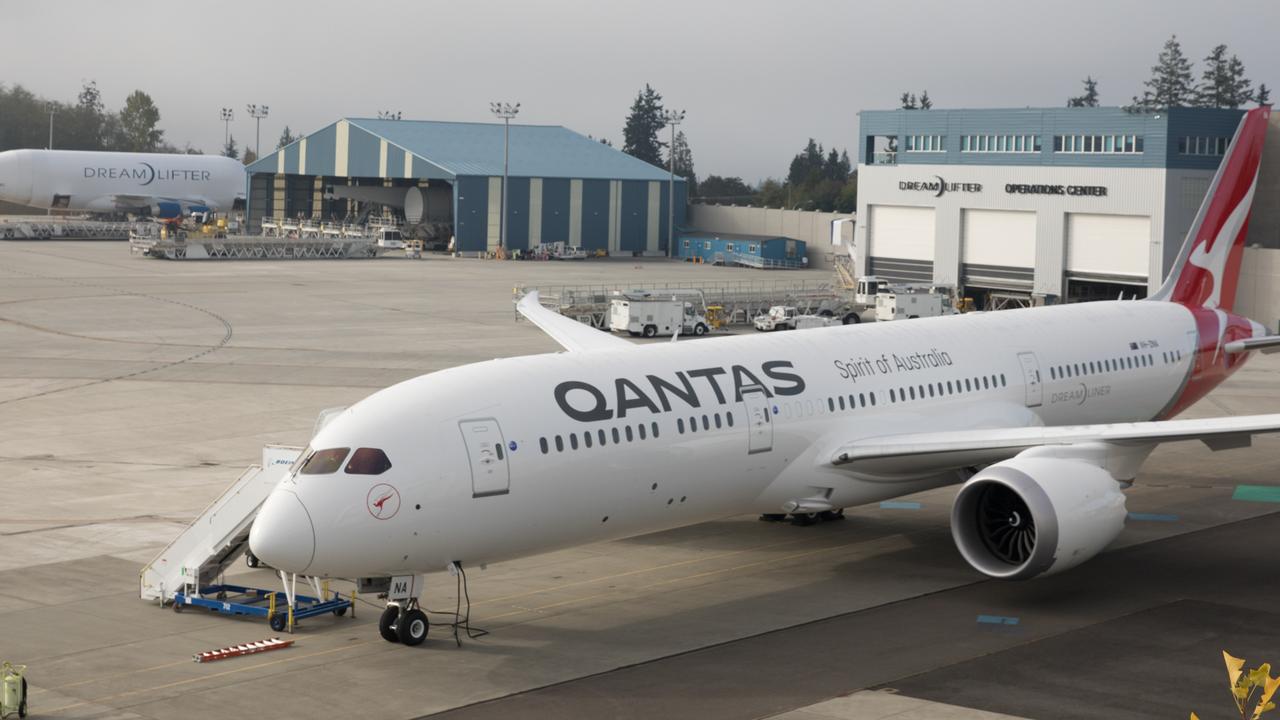 The Perth to Paris route uses a Boeing Dreamliner aircraft. Supplied: Qantas