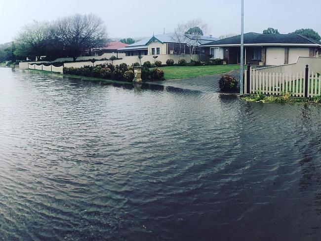 South Australia: Flooding in Encounter Bay. Picture: Luke Harding