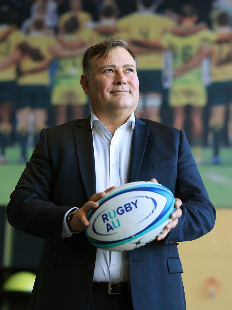 Rugby Australia’s Director of High Performance Peter Horne. Picture: Getty Images