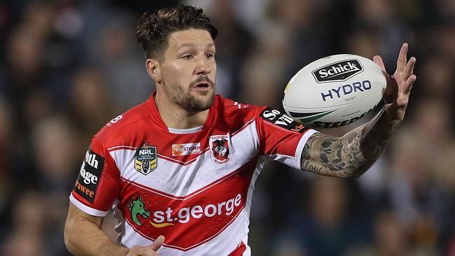 Gareth Widdop will return to boost the Dragons. Picture: Getty Images