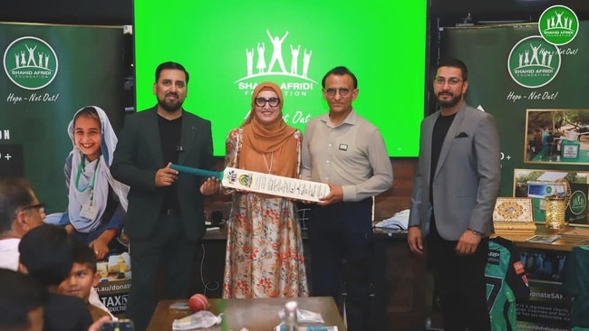 Mr Khan and his wife Vina Basra. Ms Basra sold a parcel of land south of Brisbane in Zaffar Ave, named after her husband, for $16.5m last year, The Australian revealed on Saturday.