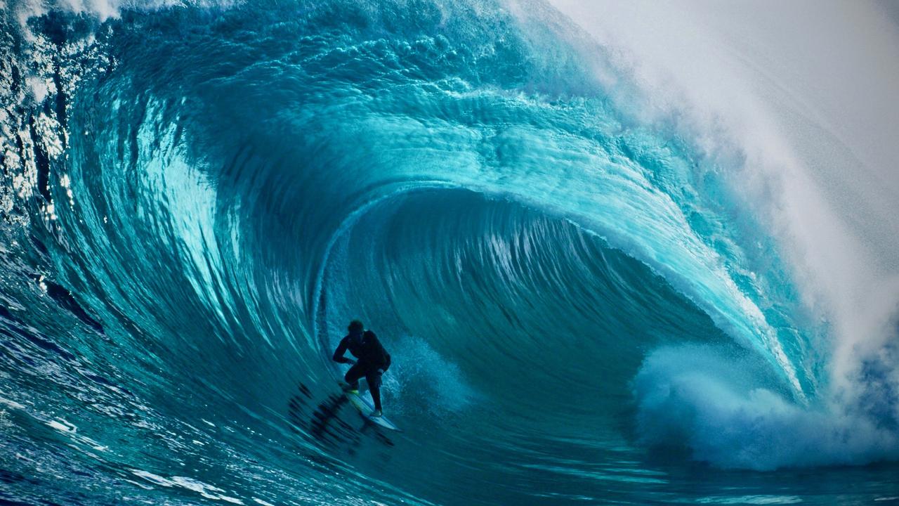 Barrel wave deals surfing