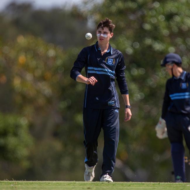 QST_WSN_ROUND_WK50 - GPS First XI cricket between Brisbane Grammar School and Churchie - photos by Stephen Archer