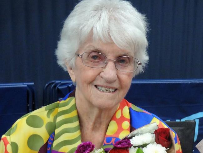 Norma Shuttlewood OAM (30 June 1925 - 1 March 2023) is remembered as an "icon" and a "treasure" of the Mackay community. Photo: Contributed