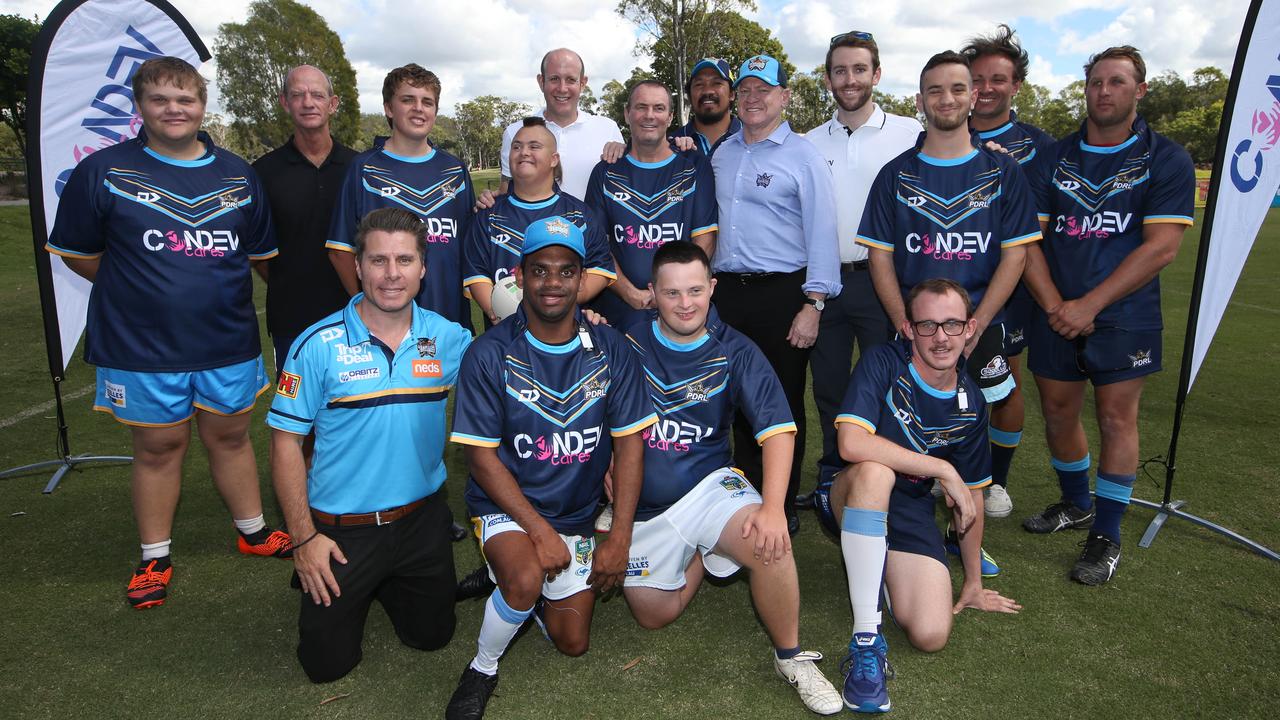 Titans Physical Disability Rugby League team step onto field for first ...