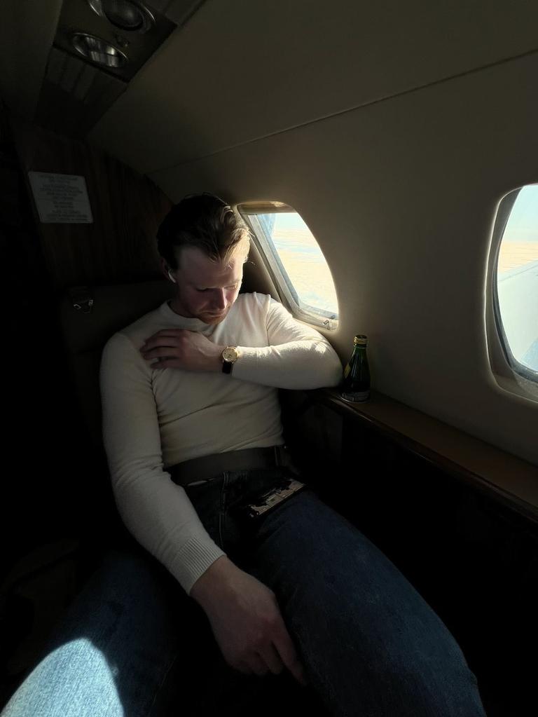 The half-billionaire has candidly revealed his weekly expenditure. Picture: Instagram