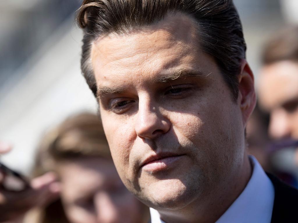 Matt Gaetz introduced a motion to vacate Speaker of the House Kevin McCarthy. Picture: Getty Images.