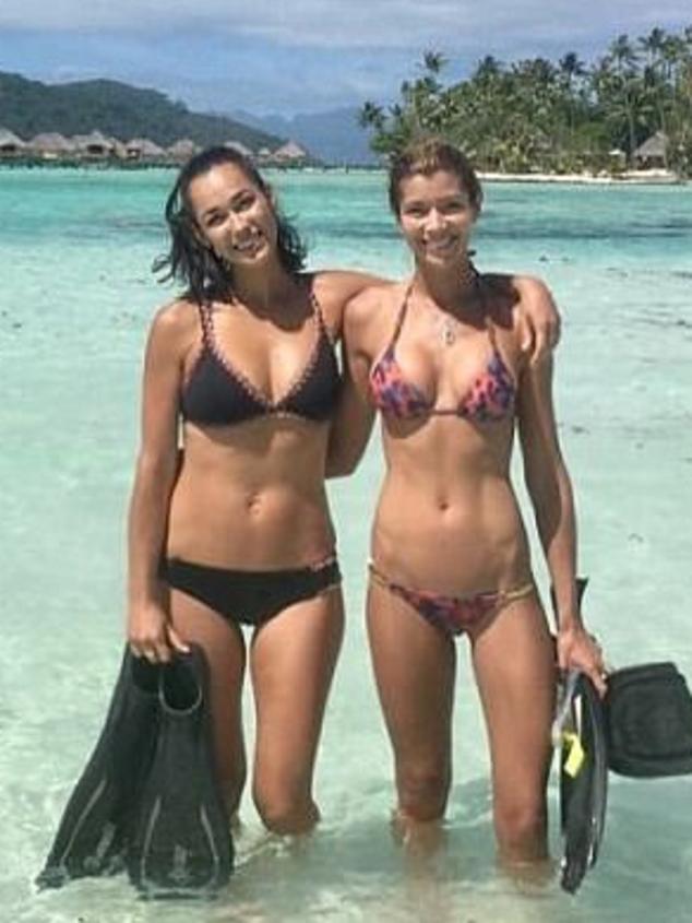 James Packer’s girlfriend, Kylie Lim (on the right). Picture: Facebook