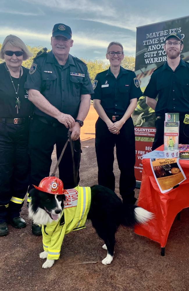 Volunteering was not just limited to frontline service, Ms Peberdy said. Picture: Supplied.