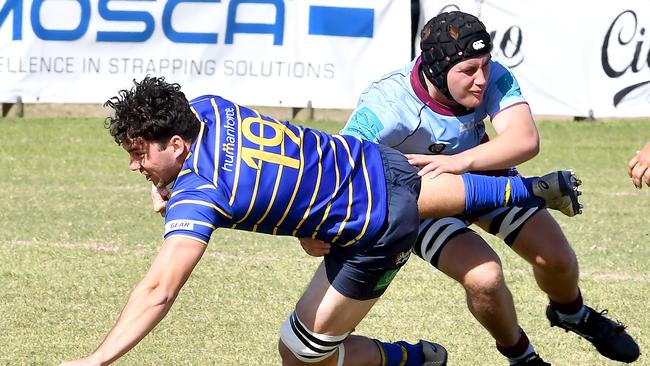 Easts player Jacob Blyton. Colts 1 rugby match between Norths and Easts. Saturday May 29, 2021. Picture, John Gass