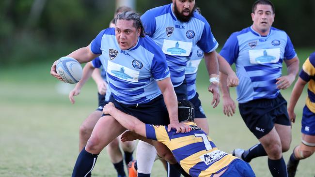 Hogs veteran Pierre Hola. Picture: Richard Gosling