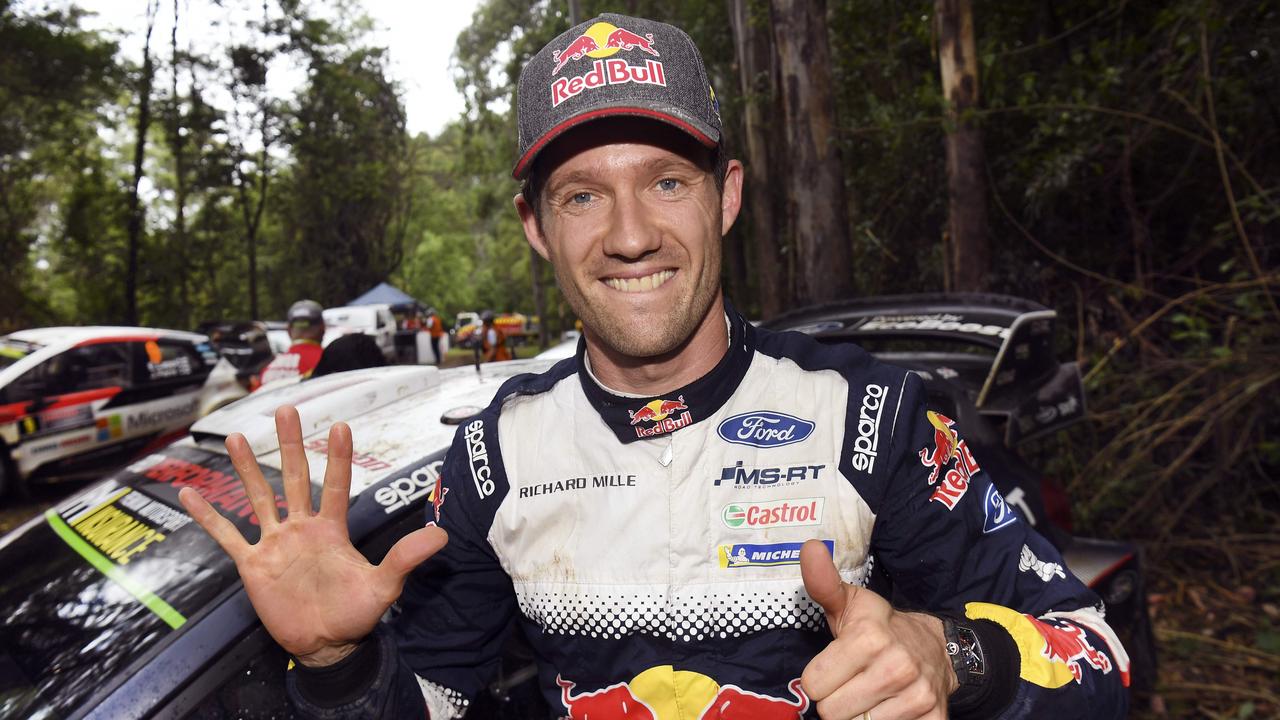 Sebastien Ogier triumphed at Coffs Harbour this weekend after crashes helped him to a sixth title.