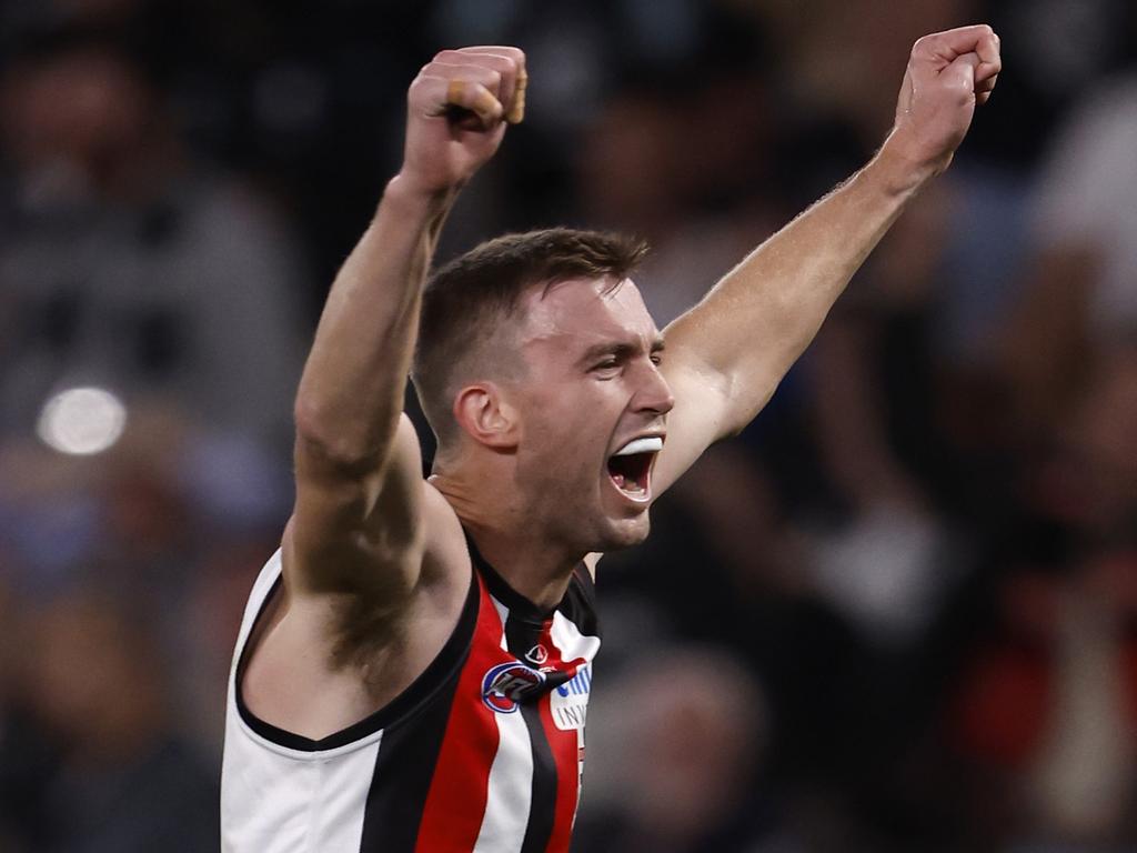 Dougal Howard is staying at St Kilda in 2025. Picture: Darrian Traynor/Getty Images