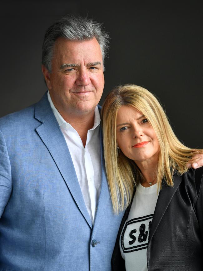 Oren Klemich and wife Gill. Picture: AAP Image/David Mariuz