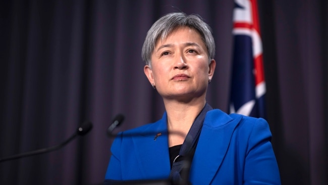 During the week Foreign Minister Penny Wong held a call with her Chinese counterpart Wang Yi. Picture: NCA NewsWire / Gary Ramage