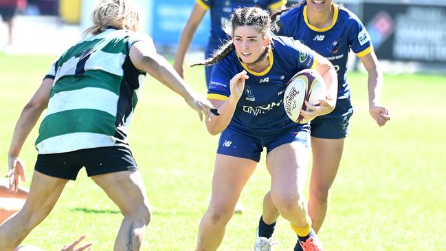 Club rugby women's semi-final Sunnybank v Bond. Saturday August 12, 2023. Picture, John Gass