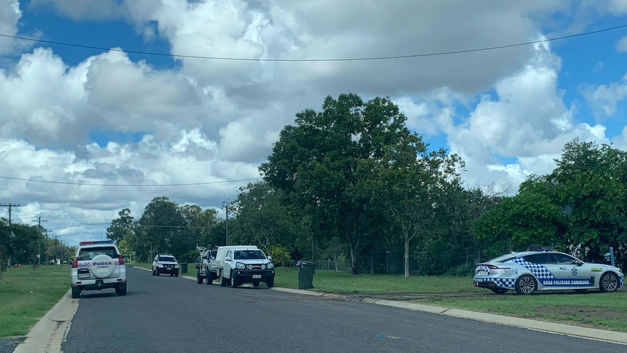 Chaotic scenes unfolded on the streets of Dalby on Friday, March 19, at 9.30am, with at least five police crews cordoning off multiple Dalby Streets in search of a wanted man.