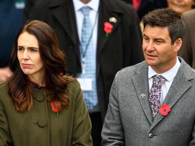 Jacinda Ardern, Prime Minister of New Zealand and Clarke Gayford, who has tested positive for coronavirus. Picture: Mark Tantrum/http://marktantrum.com