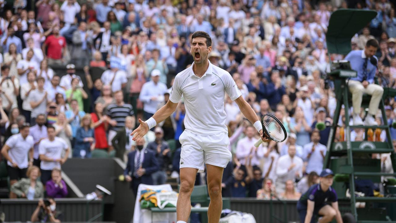 Was it ever in doubt? Novak Djokovic is in the Wimbledon final.