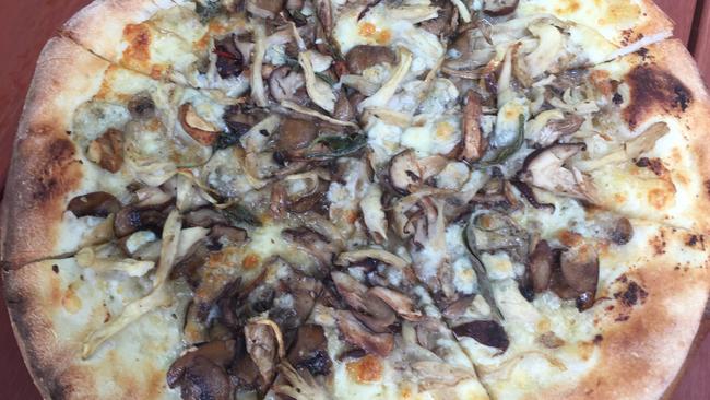 The ‘Shroom pizza at Lost in a Forest was named best vegetarian pizza in the nation.