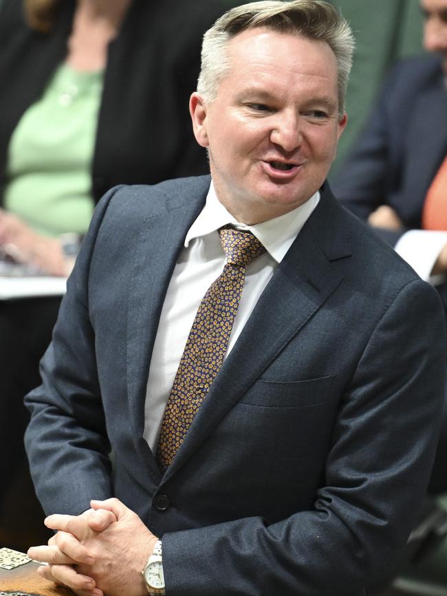 Chris Bowen’s ‘reliable renewables” is an oxymoron. Picture: Martin Ollman