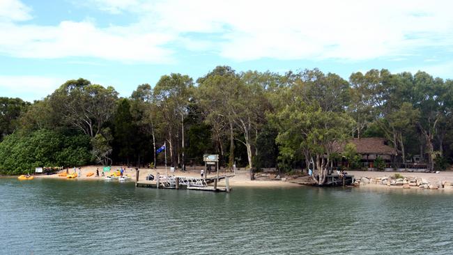 The McLaren's Landing venue on South Stradbroke Island. 