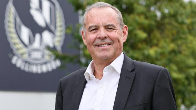 Current Collingwood president Mark Korda