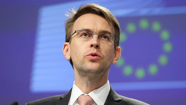 European Commission’s lead spokesman for foreign affairs, Peter Stano.