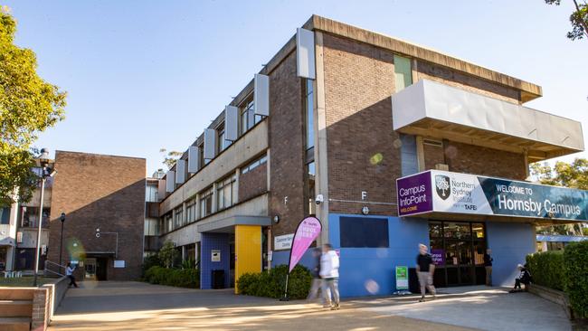 Hornsby TAFE could be the home of a new co-ed public high school. (AAP Image / Julian Andrews).