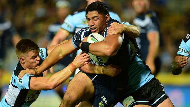 Jason Taumalolo and the Cowboys pack will prove a tough test for the Broncos. Picture: Evan Morgan