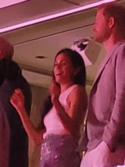 Prince Harry and Meghan Markle at Beyonce concert. Picture: Twitter