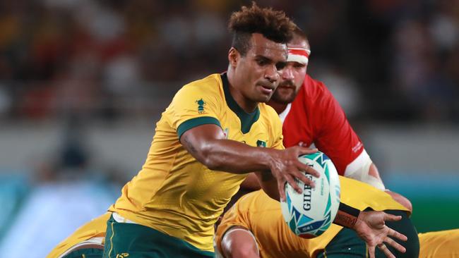 Will Genia had a poor game after being recalled to the starting side. Picture: David Rogers/Getty Images