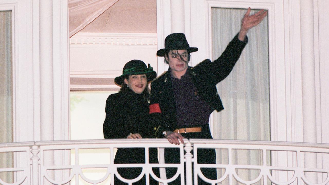 Lisa Marie Presley married Michael Jackson for a short period of time. They’re pictured here together at Disneyland in September 1994. Picture: Getty Images