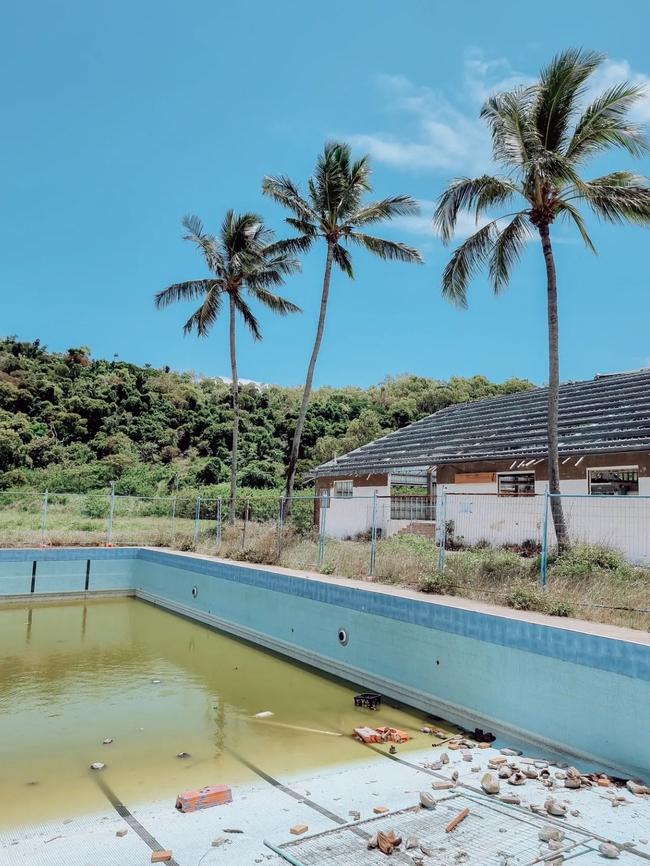 The resort on South Molle Island.