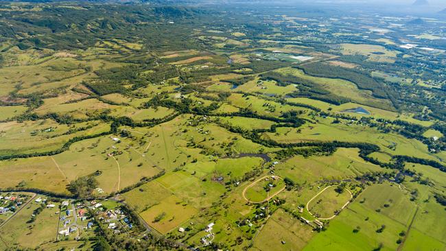 Aerial photo of Caboolture West, which is set to boom.