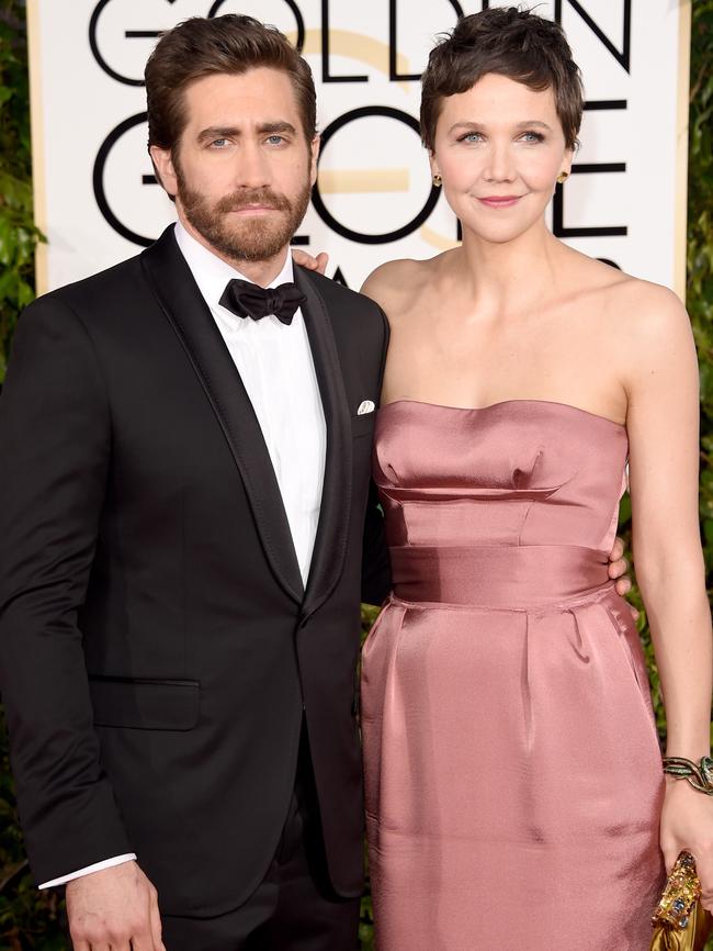 Siblings Jake Gyllenhaal and Maggie Gyllenhaal.