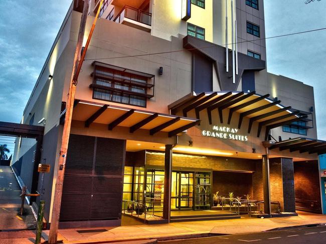 Rydges Mackay Suites on Gregory St in the central Queensland city .