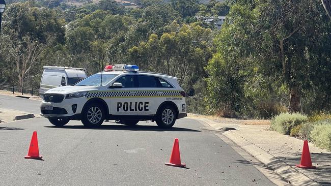 A man was fatally shot by police early on Tuesday morning after officers were allegedly threatened with a knife at a Craigburn Farm home. Picture: Russell Millard