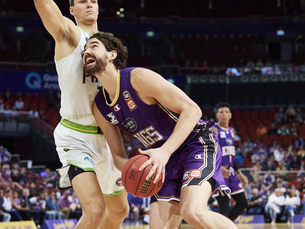 Jordan Hunter has become a key player for the Sydney Kings. Picture: Brett Hemmings/Getty Images